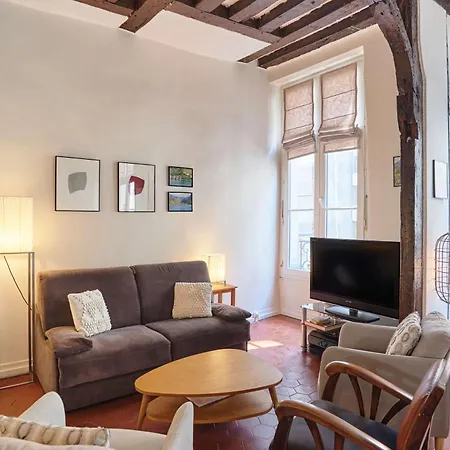 公寓 Charming With Ac- Heart Of Le Marais *